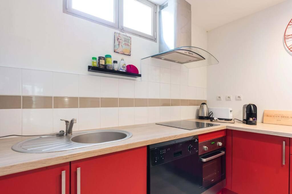 Studio Next To Bordeaux City Center With A Terrace Begles Luaran gambar